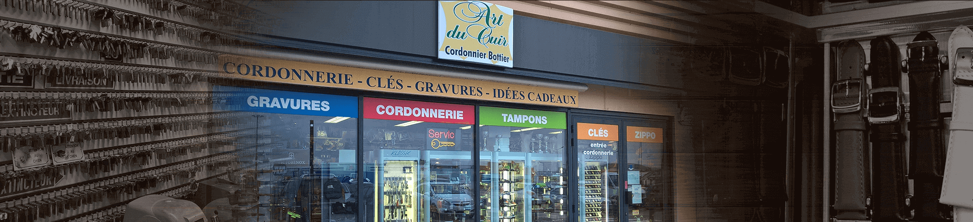 Contactez Art du Cuir spécialiste cordonnerie maroquinerie sur Pontarlier